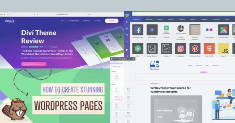 The Definitive List of 6 Best WordPress Page Builders